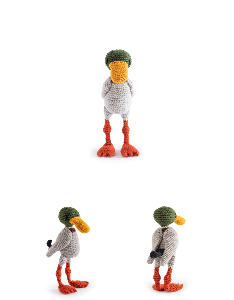 toft ed's animal duke the mallard amigurumi crochet